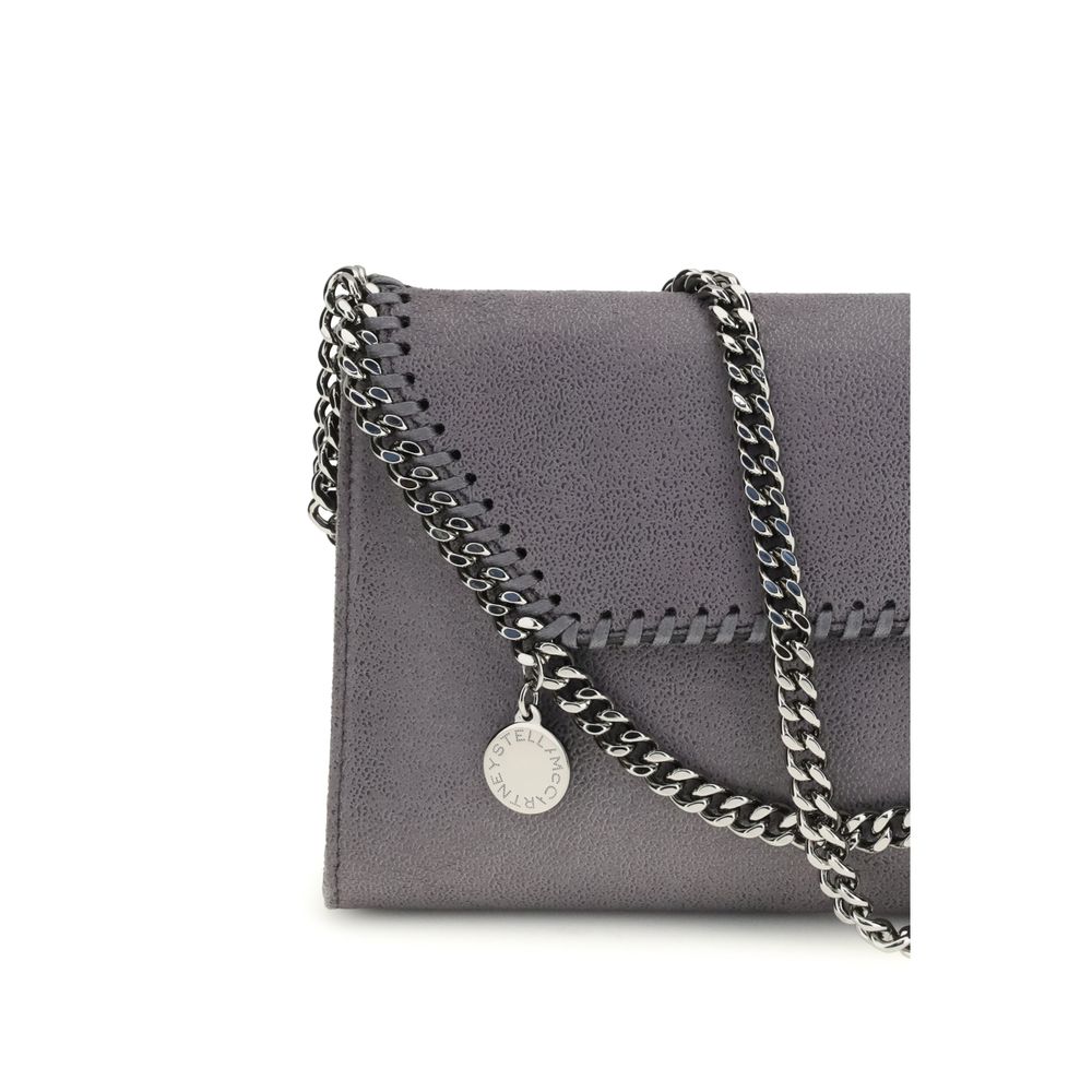 Stella McCartney Gray Polyester Shoulder Bag