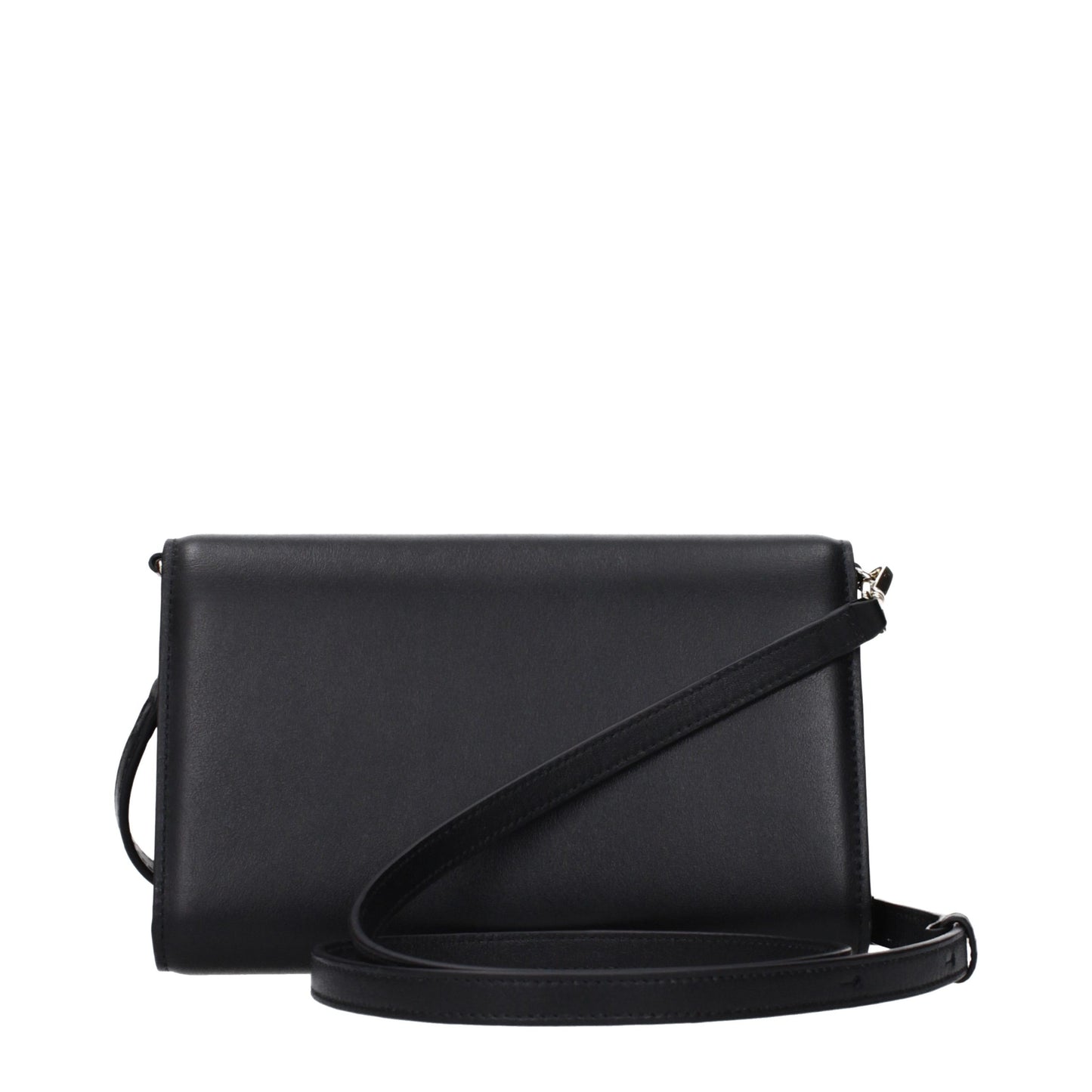 Jimmy Choo Black Leather Clutch Bag