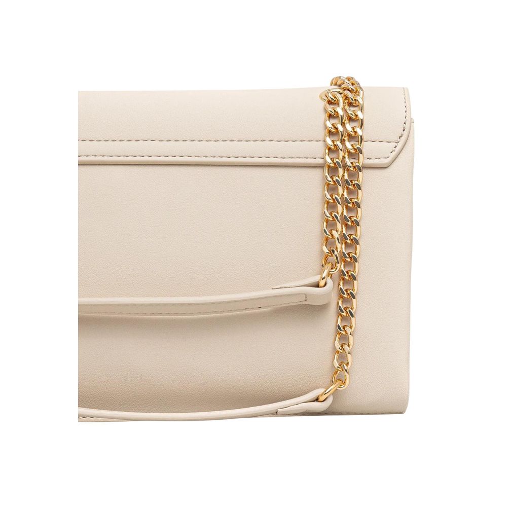 Love Moschino Beige Polyethylene Handbag