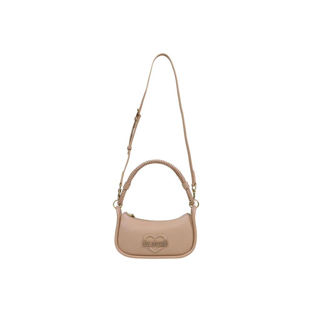 Love Moschino Beige Polyethylene Handbag