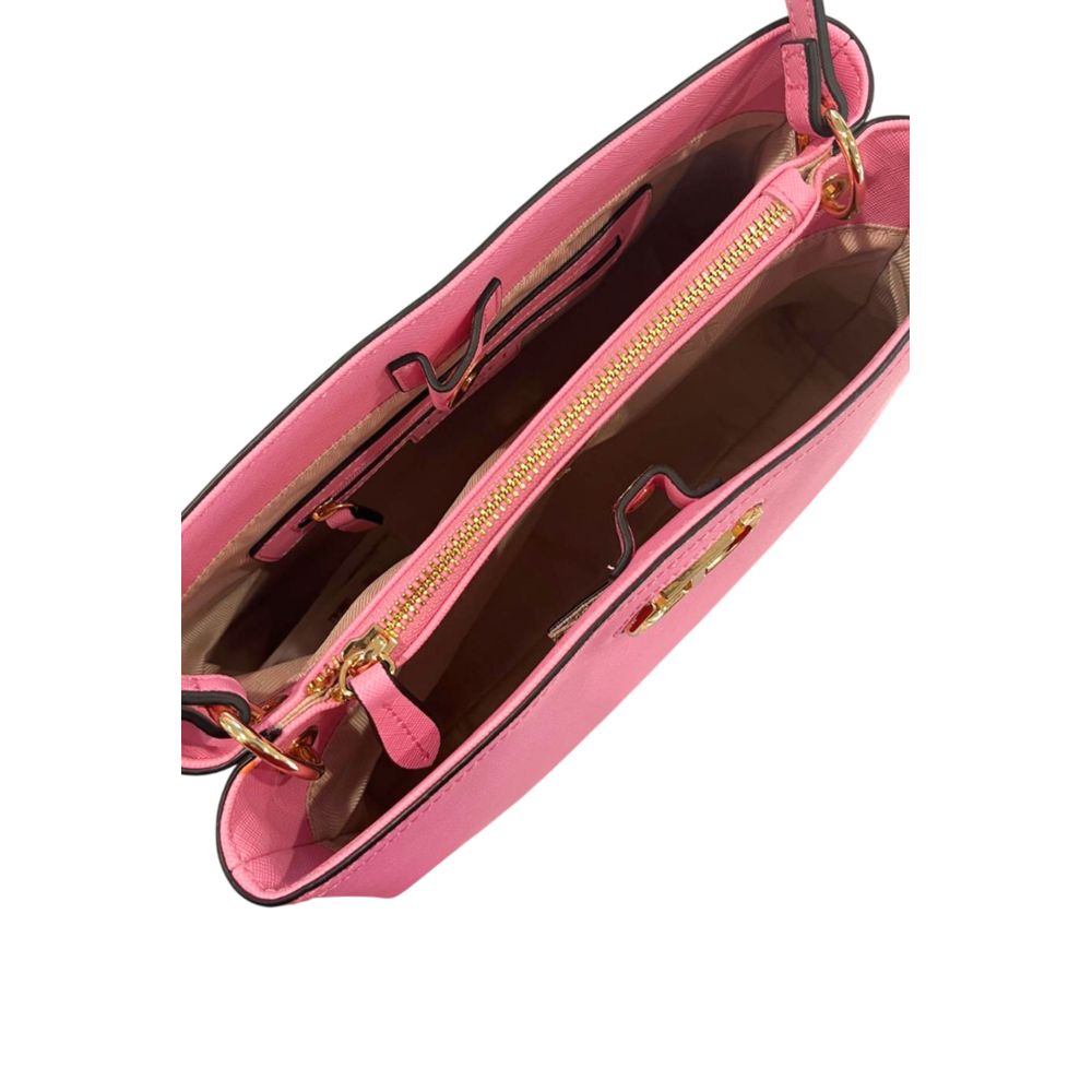 Twinset Pink PU Women Handbag