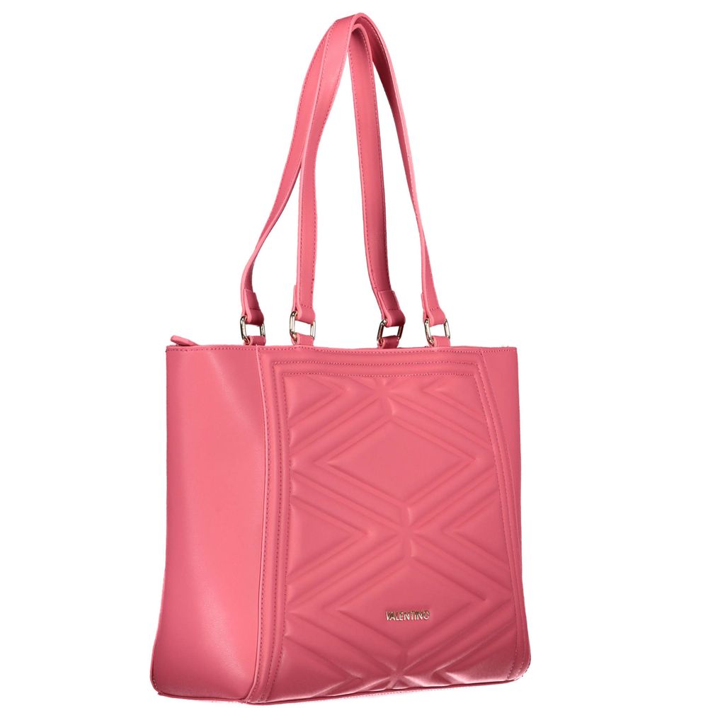 Mario Valentino Pink Polyethylene Handbag