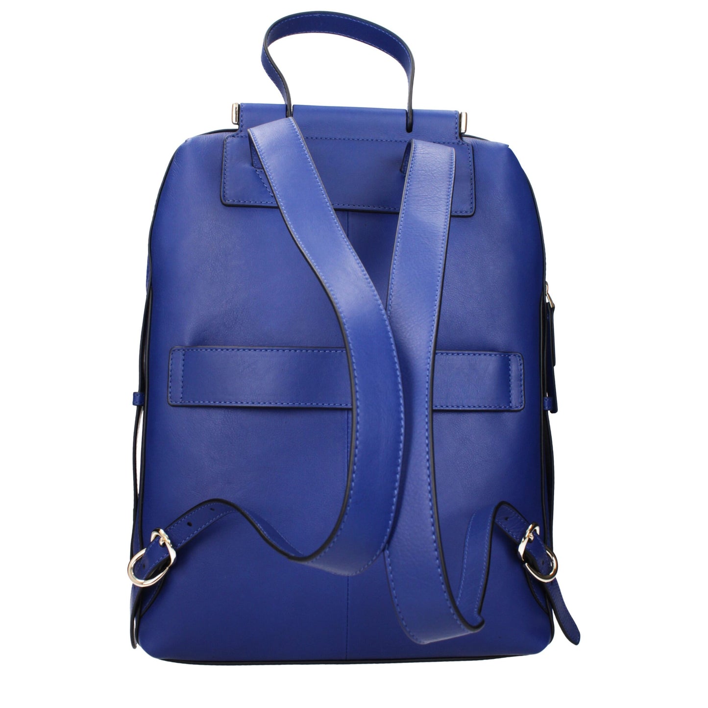 Piquadro Blue Leather Backpacks