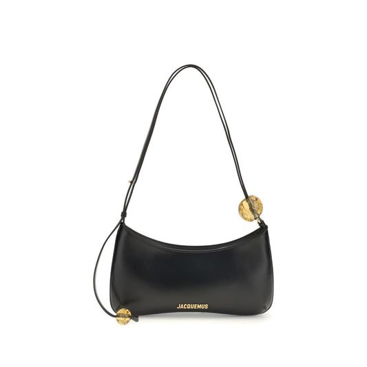Jacquemus Black Calf Leather Bos Taurus Shoulder Bag