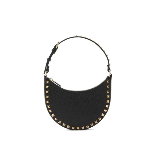 Valentino Garavani Black Calfskin Shoulder Bag