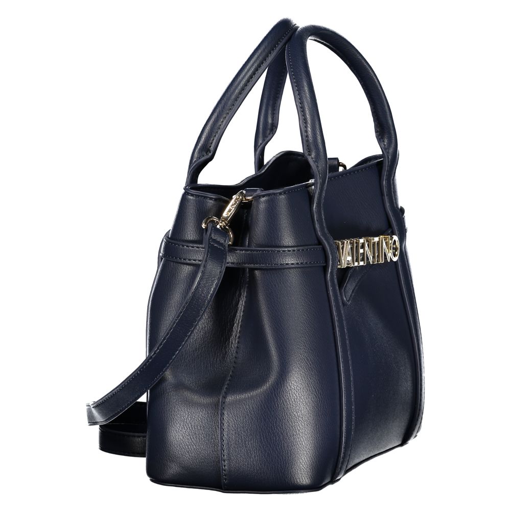 Mario Valentino Blu Poliuretano Women Handbag