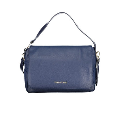 Mario Valentino Blue Polyurethane Women Handbag