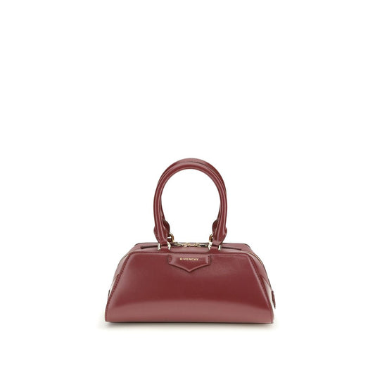 Givenchy Bordeaux Calf Leather Bos Taurus Shoulder Bag