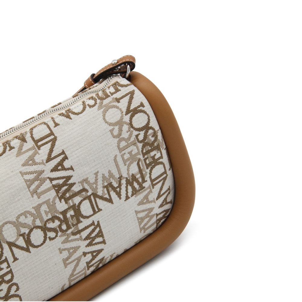 Jw Anderson Brown Canvas Shoulder Bag