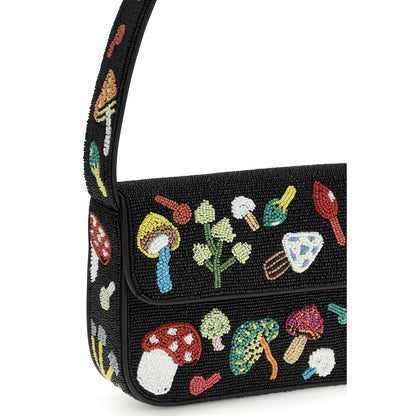 Staud Multicolor Rayon Shoulder Bag