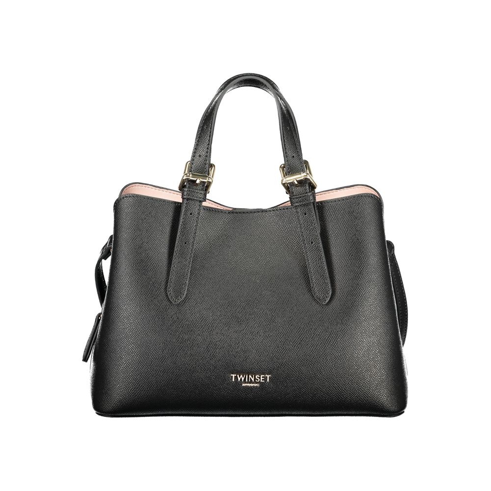 Twinset "Black Polyurethane Women's Handbag"