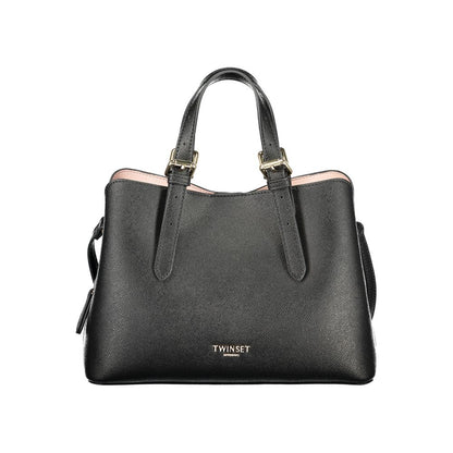Twinset "Black Polyurethane Women's Handbag"