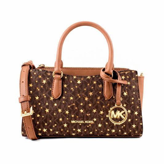 Michael Kors Brown Canvas Handbag