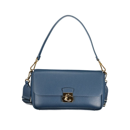 Coccinelle Blu Leather Woman Handbag