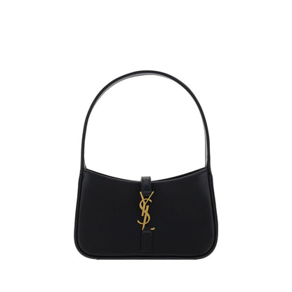 Saint Laurent Black Calf Leather Bos Taurus Shoulder Bag