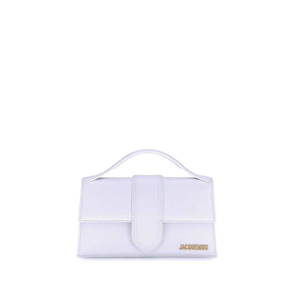 Jacquemus White Calf Leather Bos Taurus Handbag