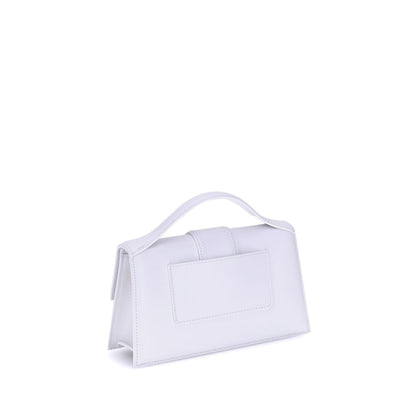Jacquemus White Calf Leather Bos Taurus Handbag