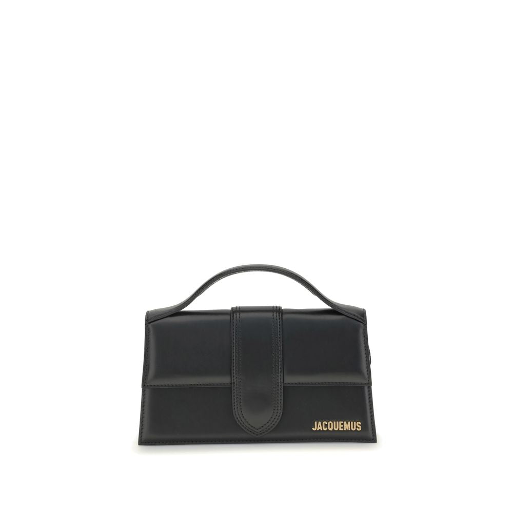 Jacquemus Black Calf Leather Bos Taurus Handbag
