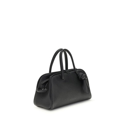 Jacquemus Black Calf Leather Bos Taurus Handbag