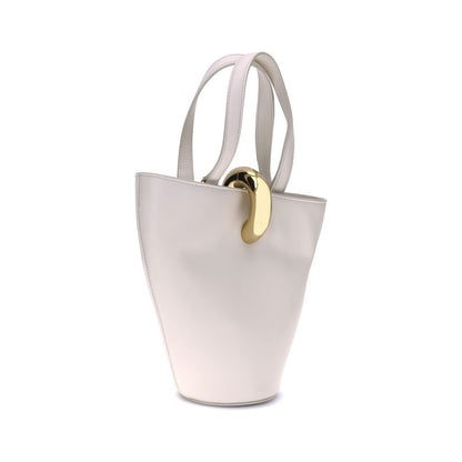 Jacquemus Beige Calf Leather Bos Taurus Shoulder Bag