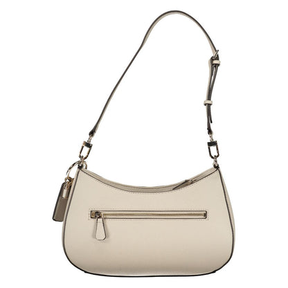 Guess Jeans Beige Polyurethane Women's Handbag