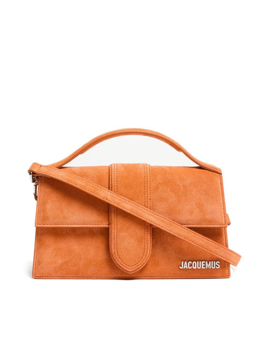 Jacquemus Terracotta Leather Le Grand Bambino Handbag