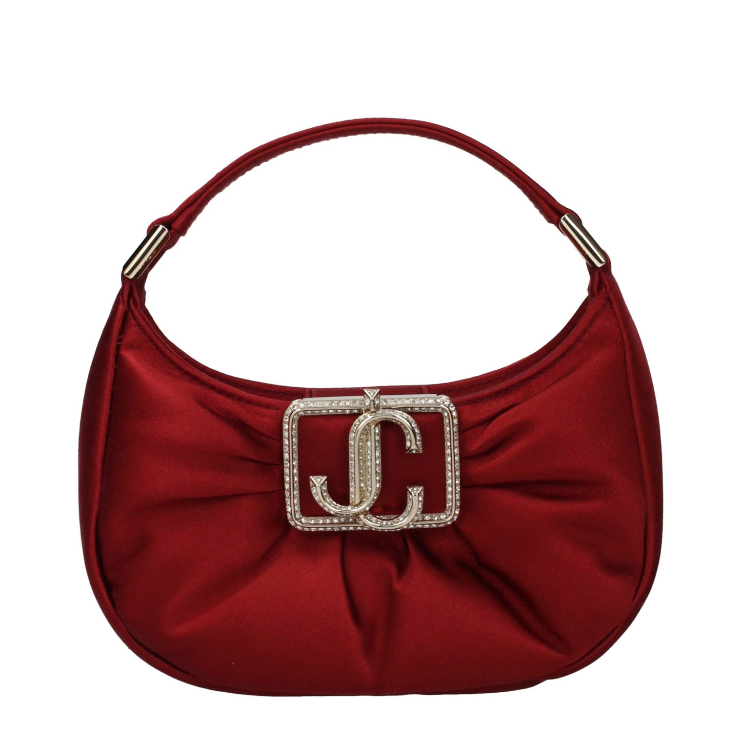 Jimmy Choo Red Satin Handbag