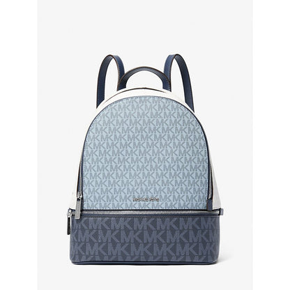 Michael Kors Blue Leather Backpack