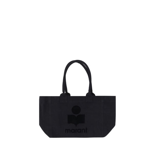 Isabel Marant Black Cotton Shoulder Bag