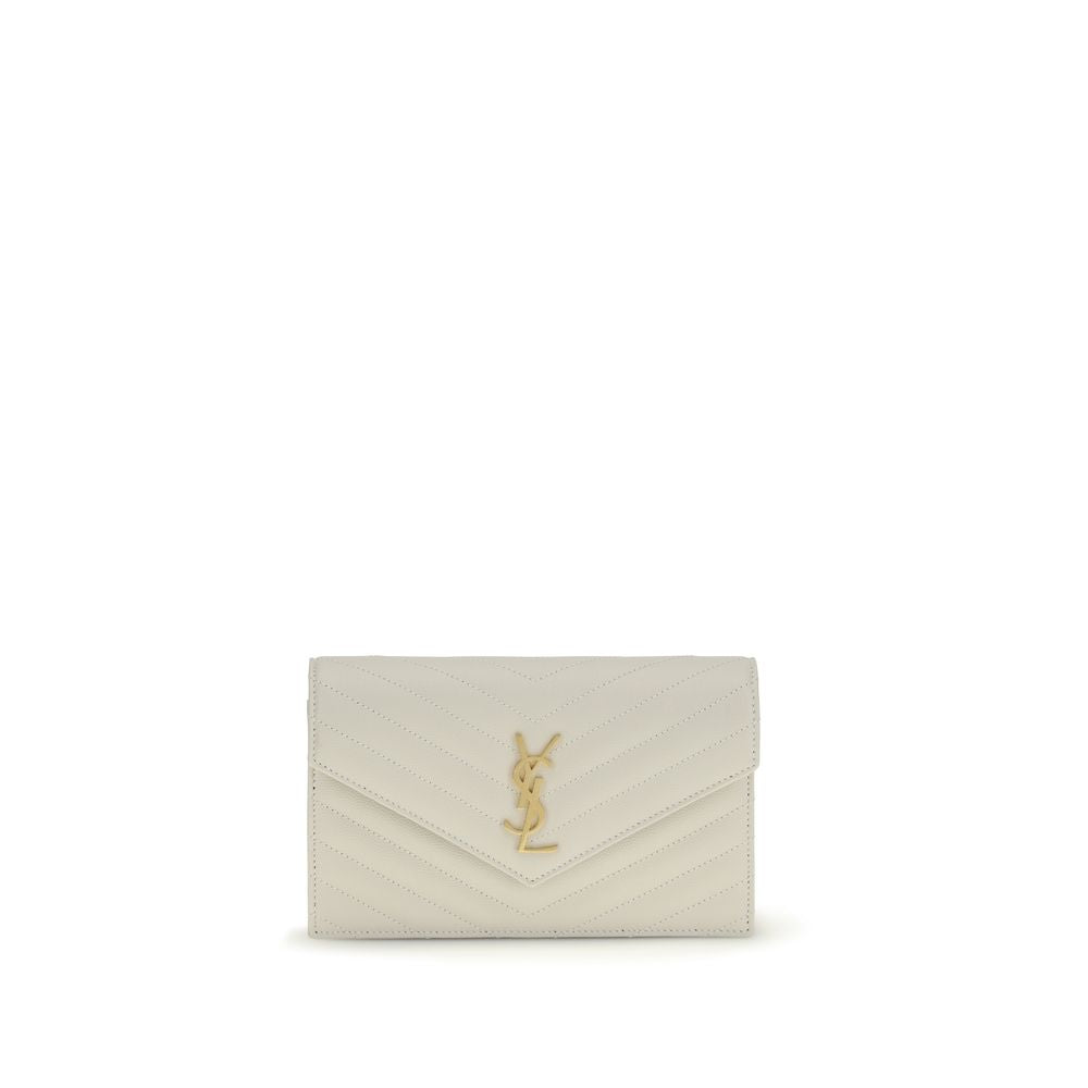 Saint Laurent Beige Calf Leather Bos Taurus Shoulder Bag