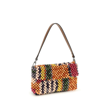 Staud Multicolor Other Fibres Shoulder Bag
