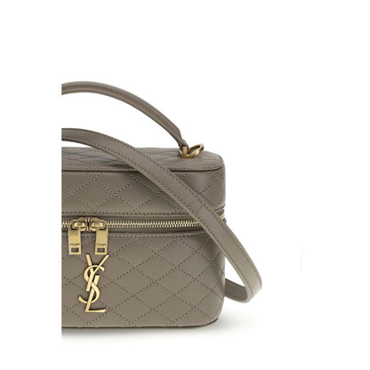 Saint Laurent Bicolor Calf Leather Bos Taurus Shoulder Bag