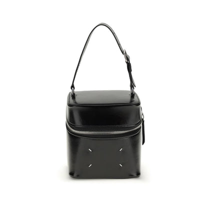 Margiela Black Calf Leather Bos Taurus Shoulder Bag