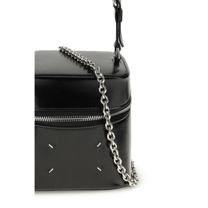 Margiela Black Calf Leather Bos Taurus Shoulder Bag