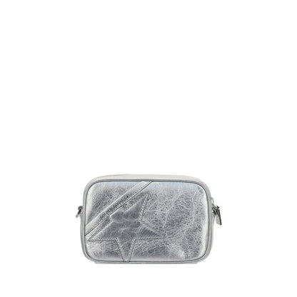 Golden Goose Gray Leather Shoulder Bag