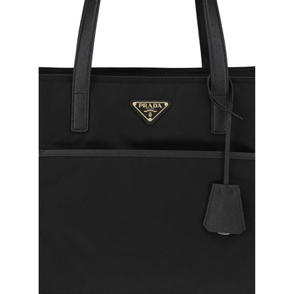 Prada Black Nylon Shoulder Bag