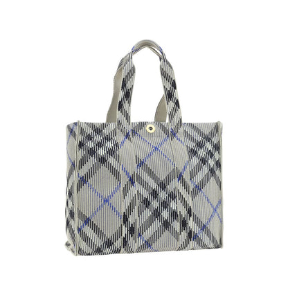 Burberry Gray Fabric Shoulder Bag