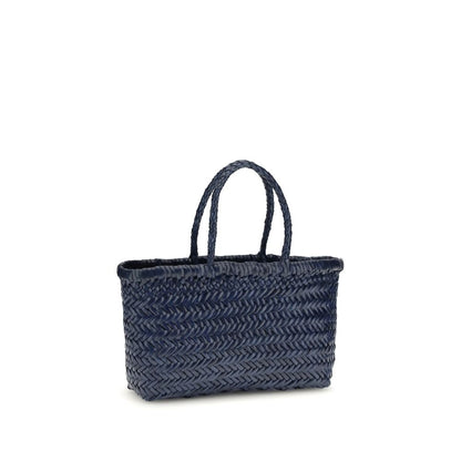Dragon Diffusion Blue Buffalo Leather Handbag