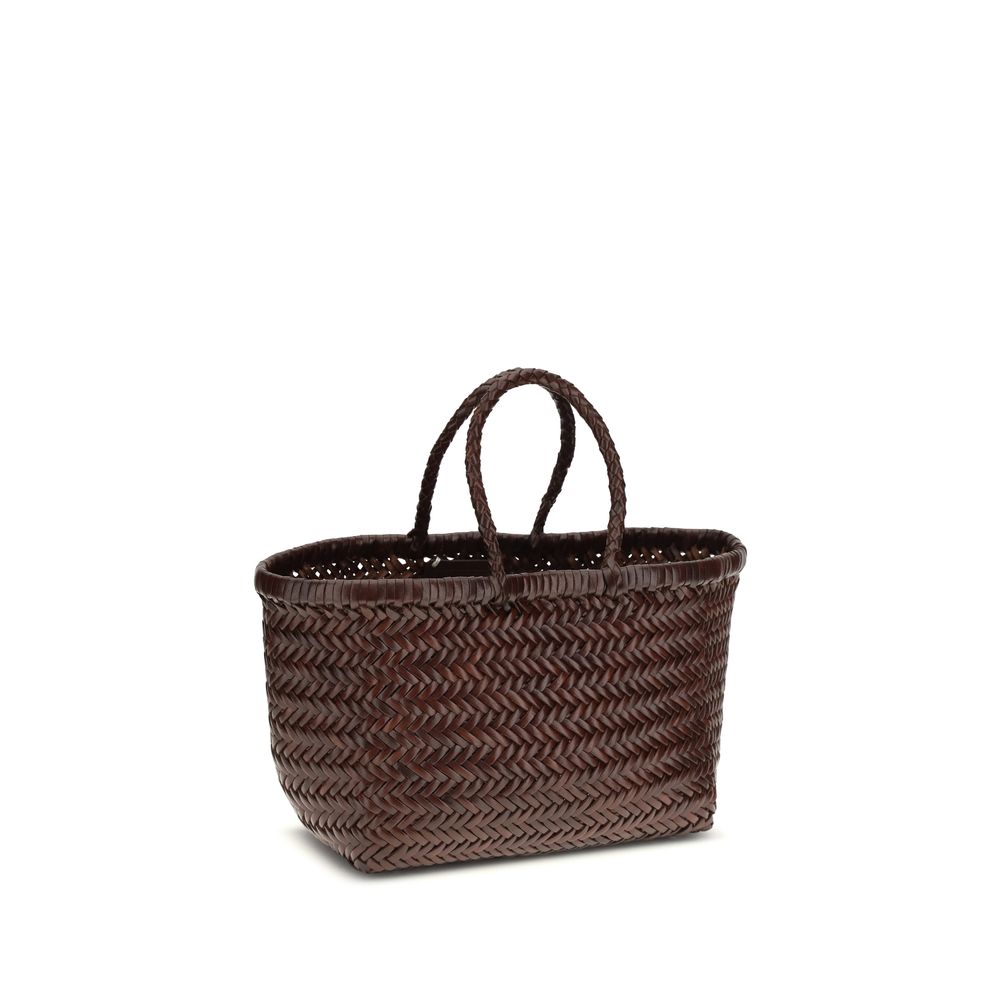 Dragon Diffusion Brown Buffalo Leather Handbag