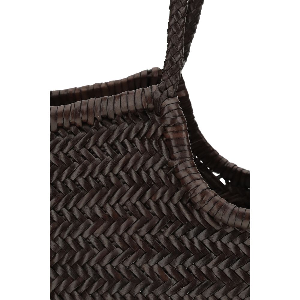 Dragon Diffusion Brown Buffalo Leather Shoulder Bag