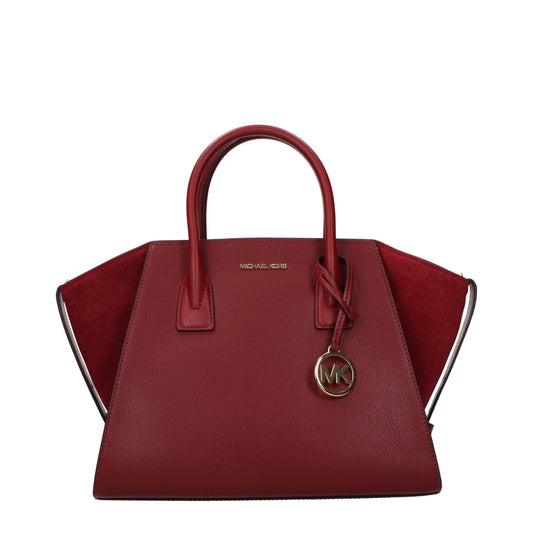Michael Kors Red Leather Handbag
