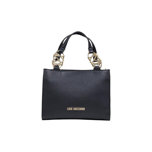 Love Moschino Black Polyethylene Handbag