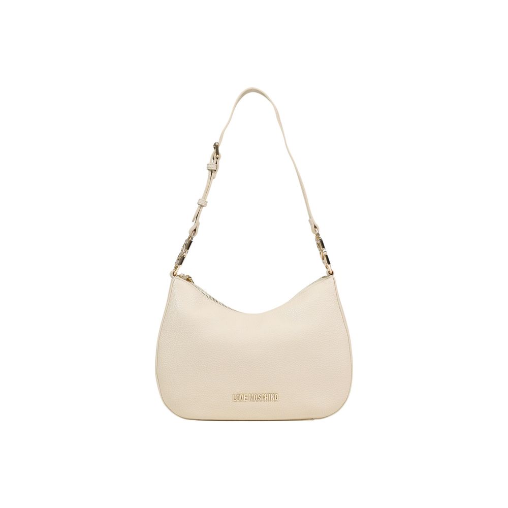 Love Moschino Beige Polyethylene Handbag