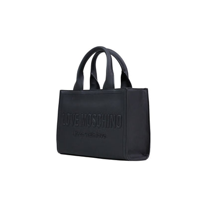 Love Moschino Black Polyethylene Handbag
