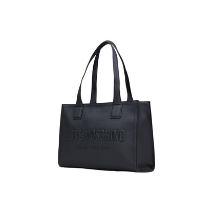 Love Moschino Black Polyethylene Handbag