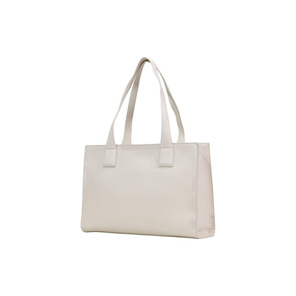 Love Moschino Beige Polyethylene Handbag