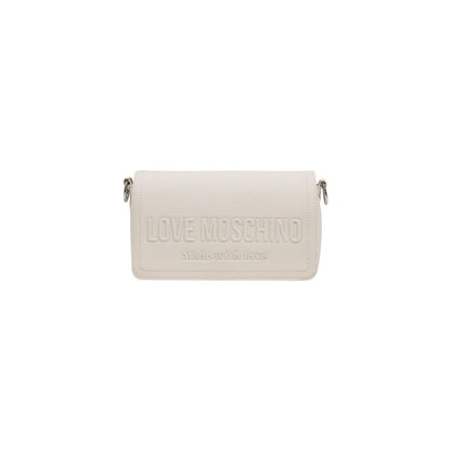 Love Moschino Beige Polyethylene Handbag