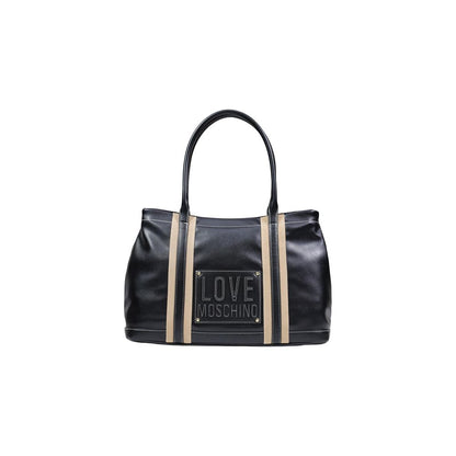 Love Moschino Black Polyethylene Handbag