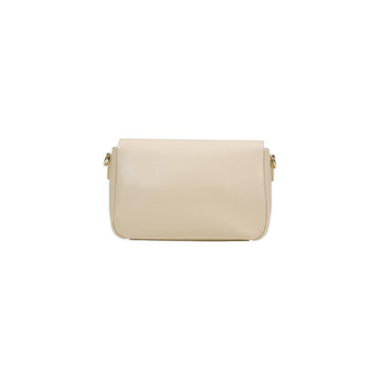 Love Moschino Cream Polyethylene Handbag