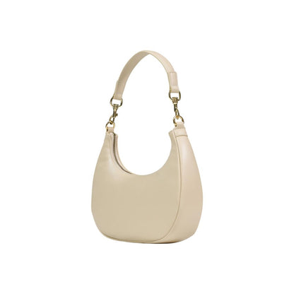 Love Moschino Cream Polyethylene Handbag